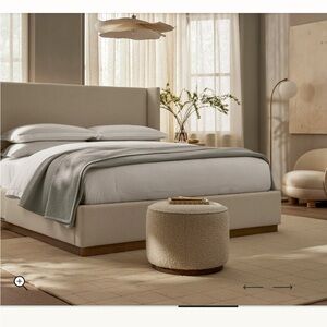 Boll &.ignature Textured Stitch Quilt Pewter Full/ Queen NWOT